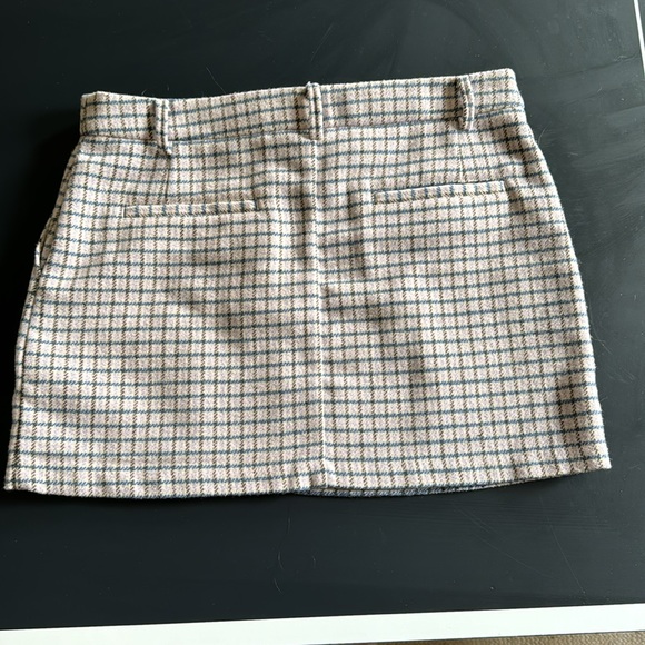 NWT. Never worn. Lilac, blue size 4 Rails wool skirt with pockets - Picture 3 of 7